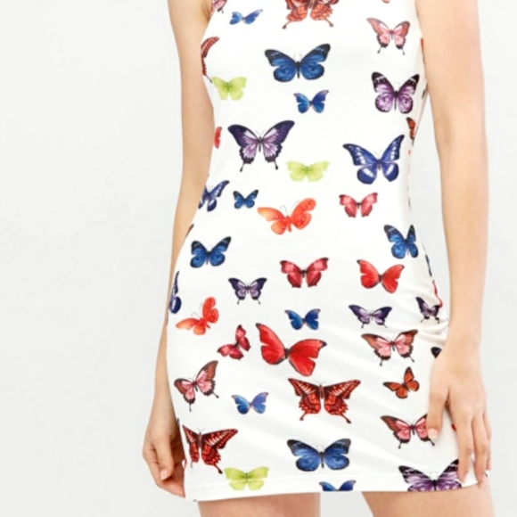 💥Beautiful Cami Butterfly Dress - Picture 8 of 9